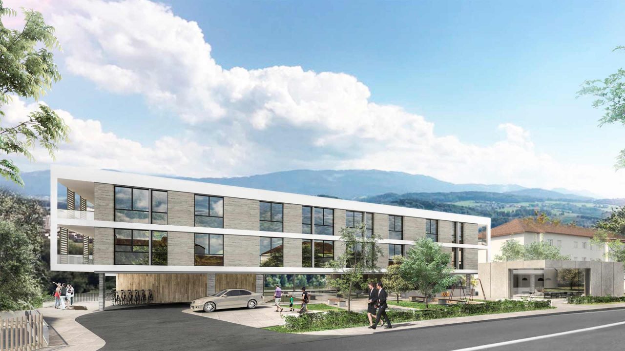 Edificio-Residencial-en-Villar-sur-Glane-Suiza---Vista-exterior