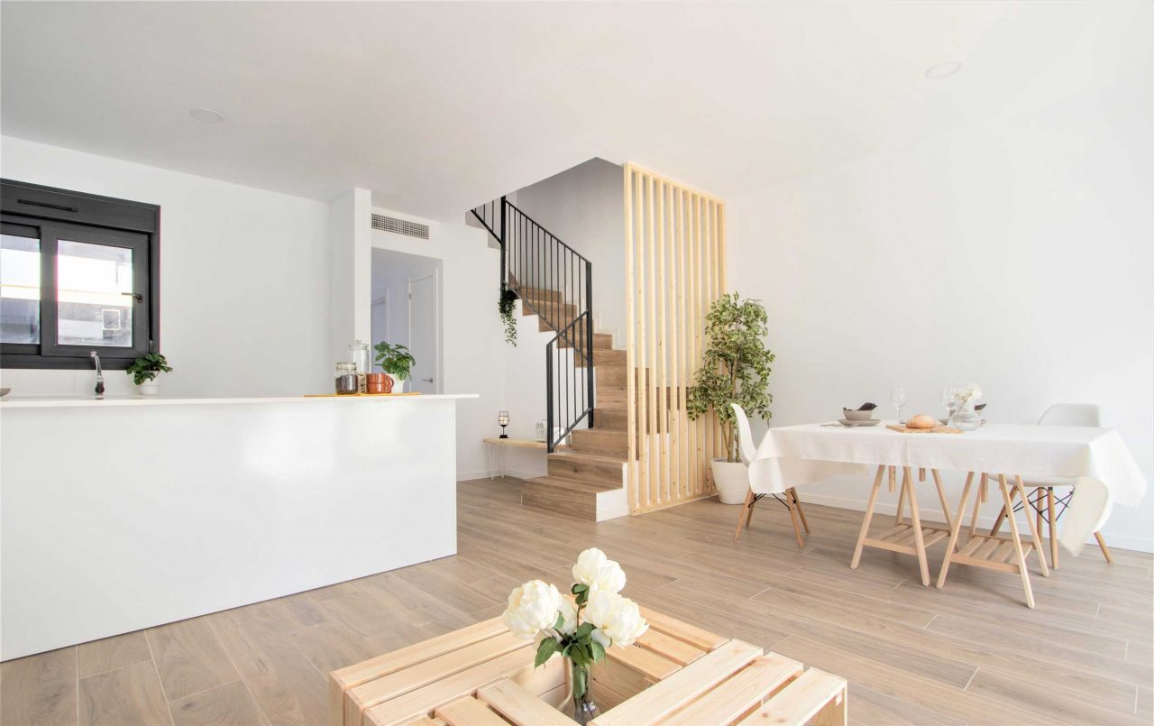 Albalat-Sur---12-viviendas-en-Albalat-dels-Sorells-Valencia---Comedor-cocina