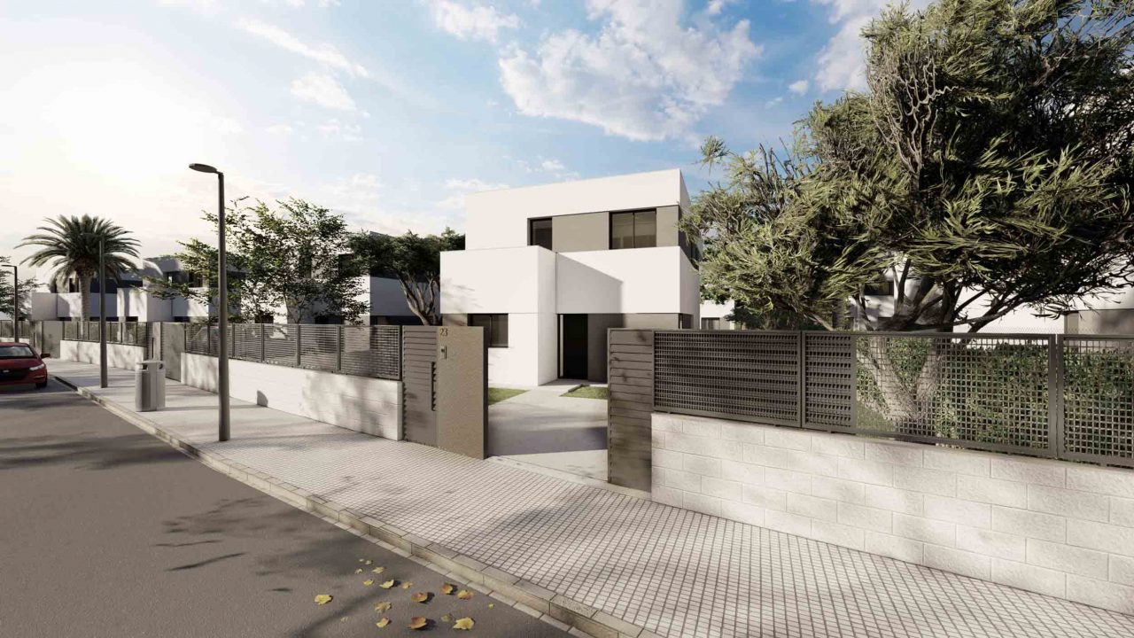 Villagolf-Residencial-15-viviendas-en-Betera-Valencia---Fachada