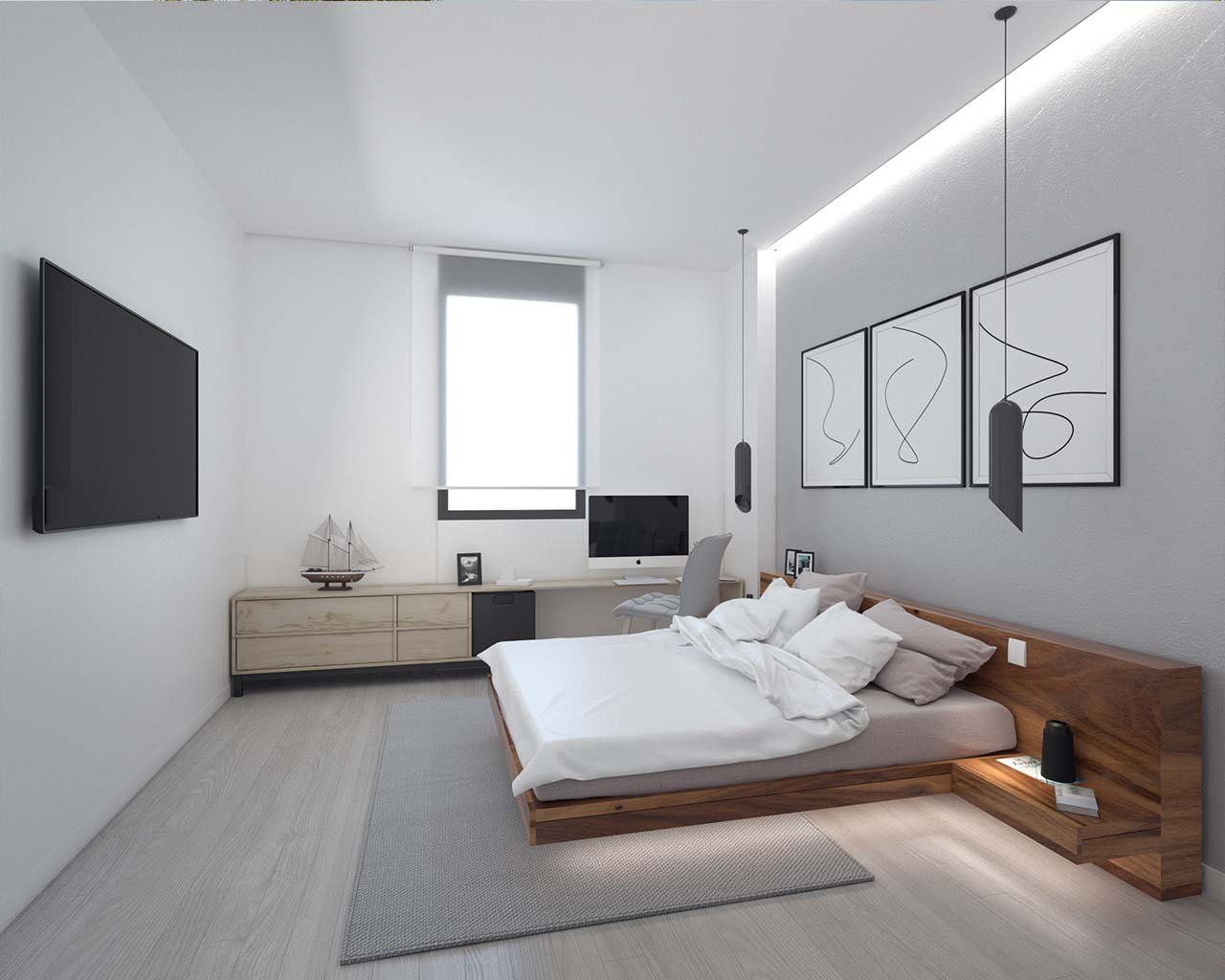 Miragolf-Residencial-10-viviendas-en-Betera-Valencia-Dormitorio